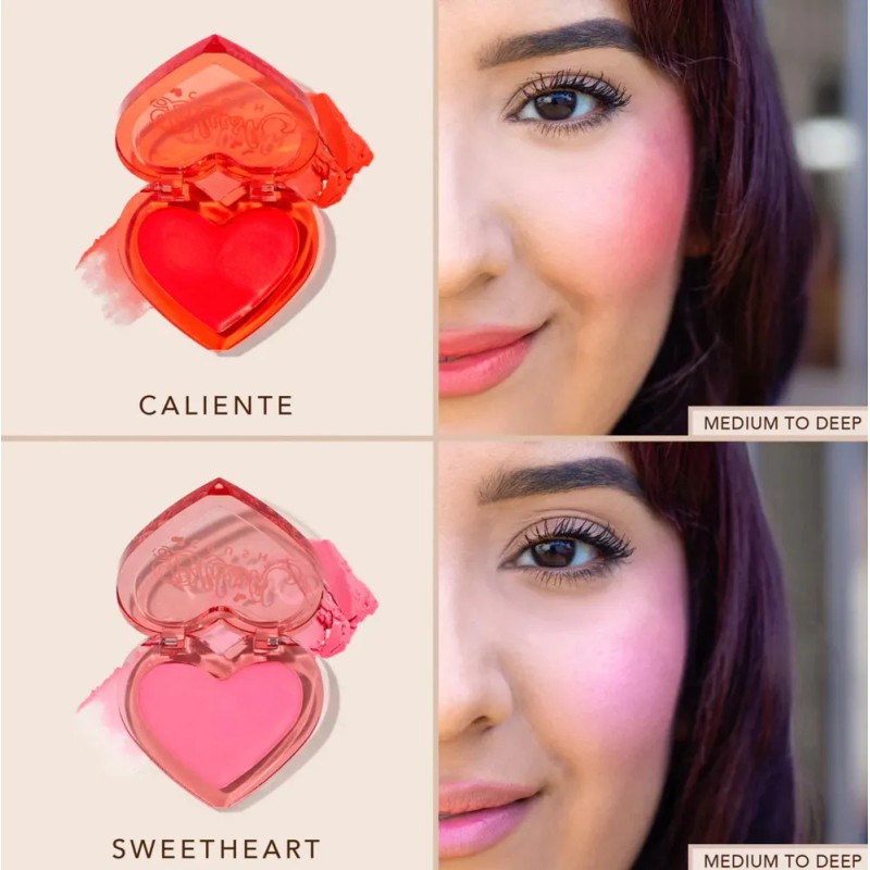 Set Duo Rubor En Crema Labios Mejilla Blush Crush Italia