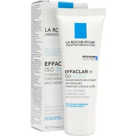 Crema La Roche-posay Effaclar Iso-biome Calma Y Repara 40ml Momento de aplicacin Da Tipo de piel acneica y grasa                                      