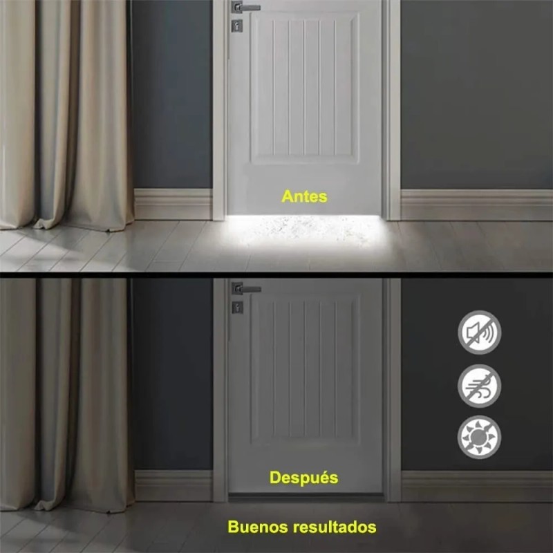 Guardapolvo Para Puerta Evita Insectos Polvo E Impermeable