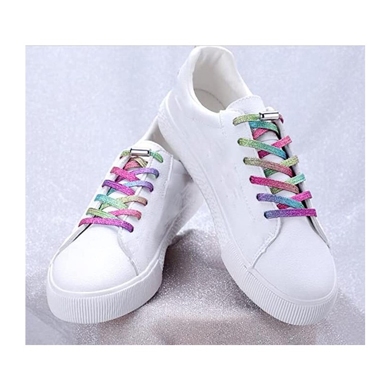 CHYEEH Elastic Shoelaces, Universal No Tying Flat Rubber Laces with