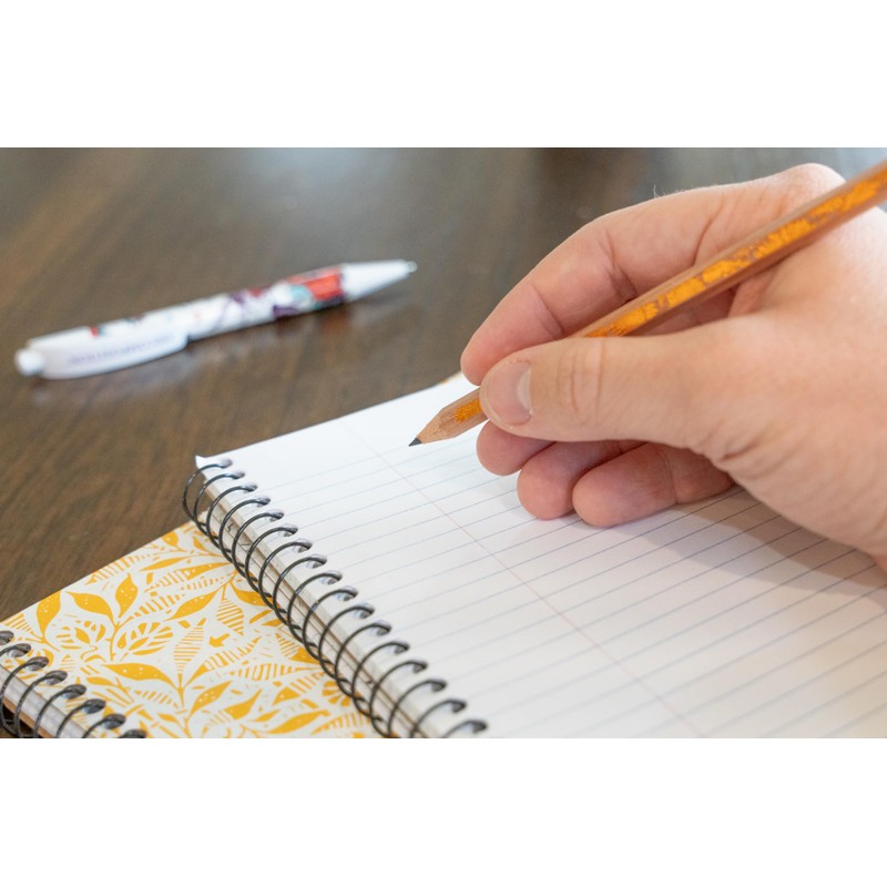 Decomposition Humpback Whales College Ruled Spiral Notebook - 9.75 x