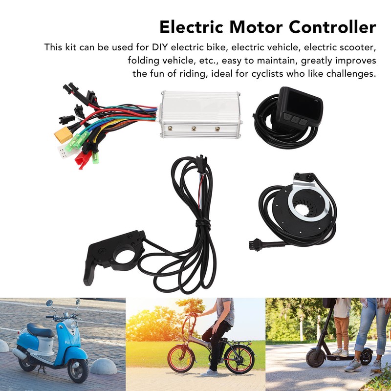 Electric Bike Motor Controller Kit 3 Mode Sine Wave 6