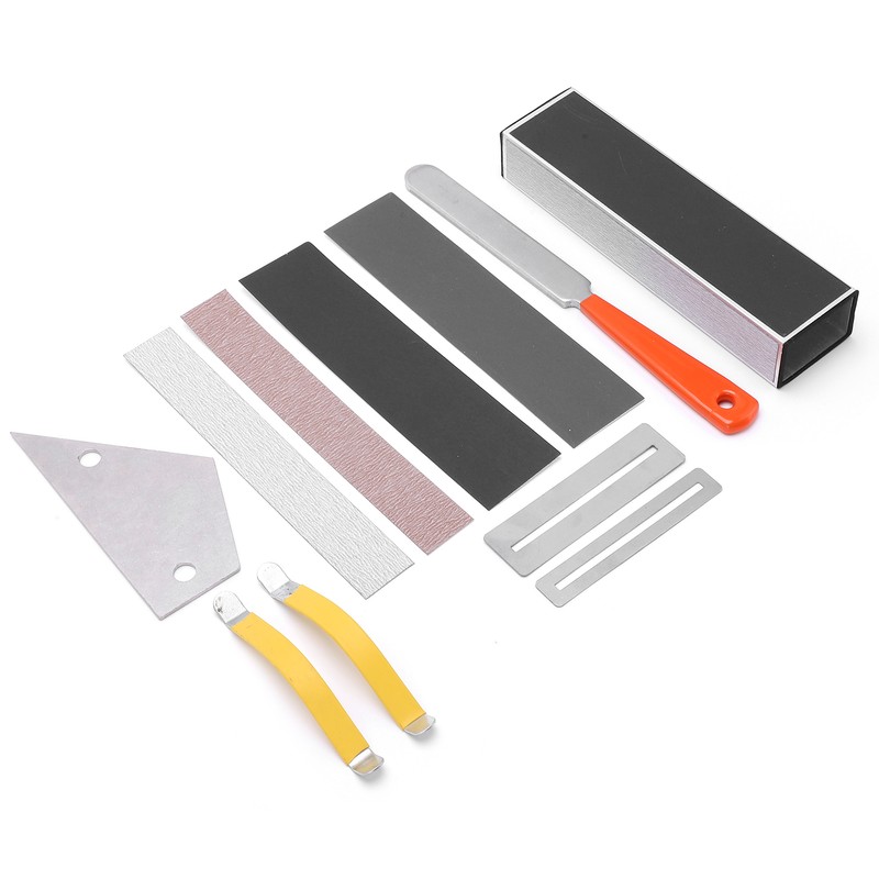 Guitar Luthier Tool Set Levelling Maintenance Repair Kit Accessory for