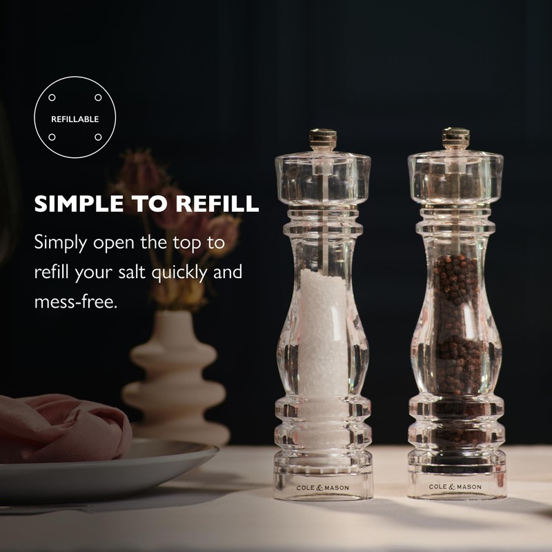 Cole & Mason London Refillable Spice Mill - Kitchen &