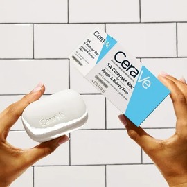 Cerave Barra Limpiadora Sa Para Piel Rugosa 128g