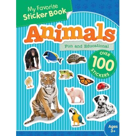 My Sticker Poster Book - Animals: Engaging Toddler Activities with Stickers and a Giant Poster, Sticker Books for Toddlers 2-4 Years