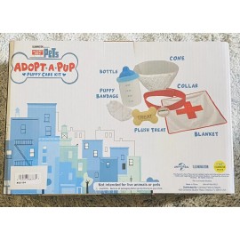 Ilumination The Secret Life of PETS Adopt A Pup - Puppy Care Kit Toy Universal Studios NEW