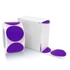 Round Stickers Purple 38mm Circle Labels with Dispenser Box Color