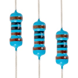 BlueStars 120pcs 1/4W (0.25 Watt) 1k ohm Premium-Quality Metal Film Resistor - Resistance Tolerance ±1% - Replacement for Arduino, Electronic and Other Equipment