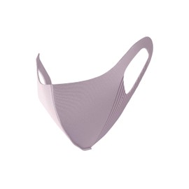 KATE Small Face Silhouette Mask, Lavender, Washable and Reusable, Prevents Ear Pain, Absorbent and Quick Drying, 3D Mask Shape, Regular Size, 2 Sheets x 1