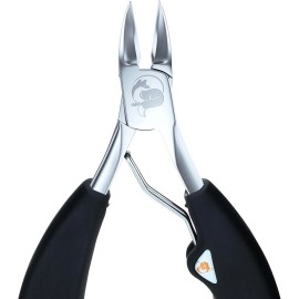 Fox Medical Equipment Toenail Clippers for Thick or Ingrown Nails – Heavy-Duty Soft-Grip Metallic