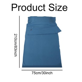 QXCFTW 75x210cm Sleeping Bag Liner, Sleeping Bag Liner, travel blanket Sheet Sleeping Bag, Sleeping Bag Liner Lightweight, Lightweight Sleeping Bag for Camping Hostels Picnic Hiking