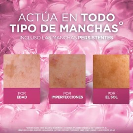 L'Oréal Paris Kit Anti-Manchas Glycolic Bright Rutina Completa con Ácido Glicólico y Niacinamida Sérum de Rostro 30ml + Crema Hidratante de Día 50ml + Crema de Noche 50ml + Limpiador Facial 150ml, 4pz