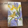 Michel Design Works Iris Hostess Napkins 15ct Triple Ply Floral