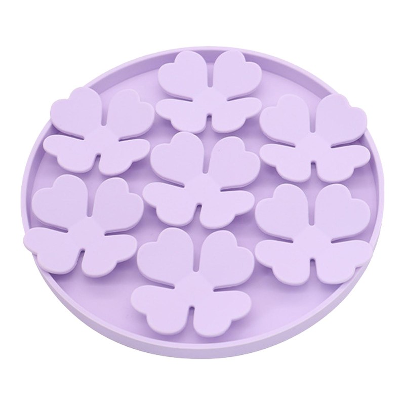 Cat Pet Silicone Slow Food Mat with Suction Cup Cat