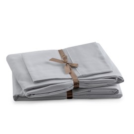 Peru Pima - 600 Thread Count Sateen - 100% Peruvian Pima Cotton - Full Bed Sheet Set, Slate