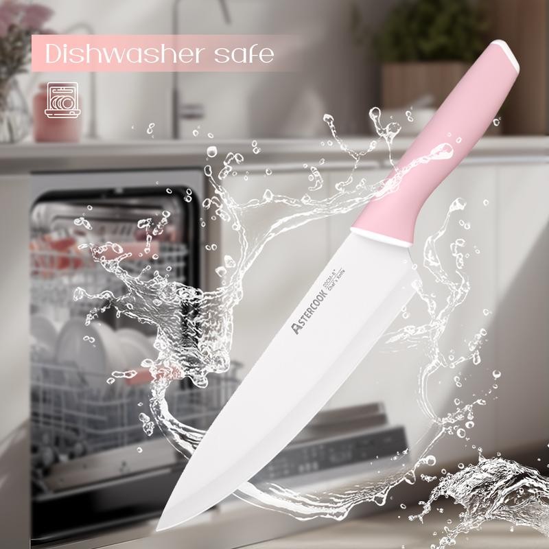 Astercook 15pcs high carbon stainless steel kitchen knife steak knife