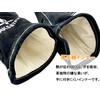 PEAKS & TREES Bonfire Gloves, Cowhide Leather, Black, Camping, Barbecues,