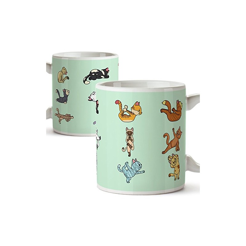 Funny and Original Breakfast Cups for Yoga Addicts Gift for