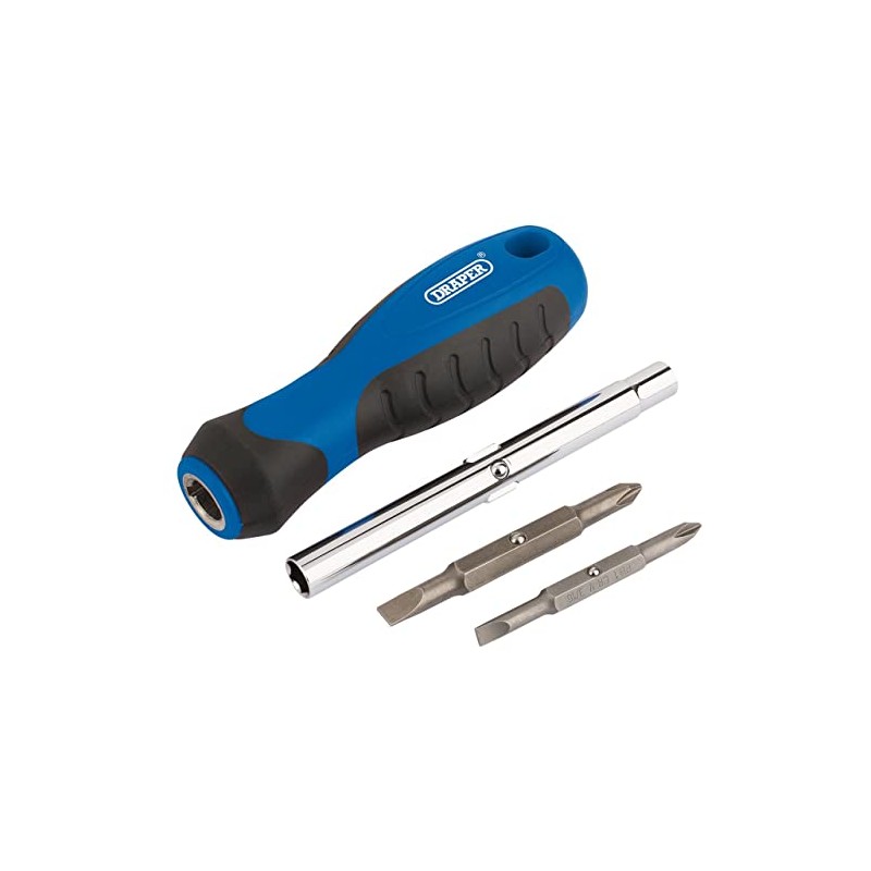 Draper 63672 Plain Slot/PZ Type 6 in 1 Screwdriver Set
