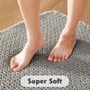 TYUU Boho Bathroom Rugs, Super Absorbent Non Slip Waffle Bath