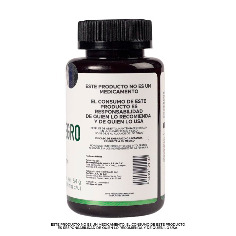 Comino Negro PACALLi - 90 Cápsulas de 600mg, Suplemento Alimenticio