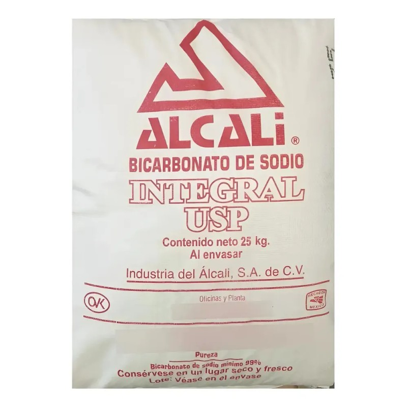 Bicarbonato De Sodio Puro 25 Kilogramos A Granel