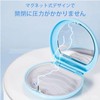 マウスピースケース リテーナーケース携帯便利 磁気開閉 鏡つき 矯正ケースおしゃれ 防塵防水 シリコンマット 家&旅行 部分義歯ケース 入れ歯ケア用品
