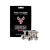 RISON-Titanium Set of 6 Titanium Chainring Bolts M8, Pinion Screws
