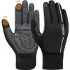 RUIXUE Winter Running Gloves Warm Lightweight, Touchscreen Gloves Grip Cycling