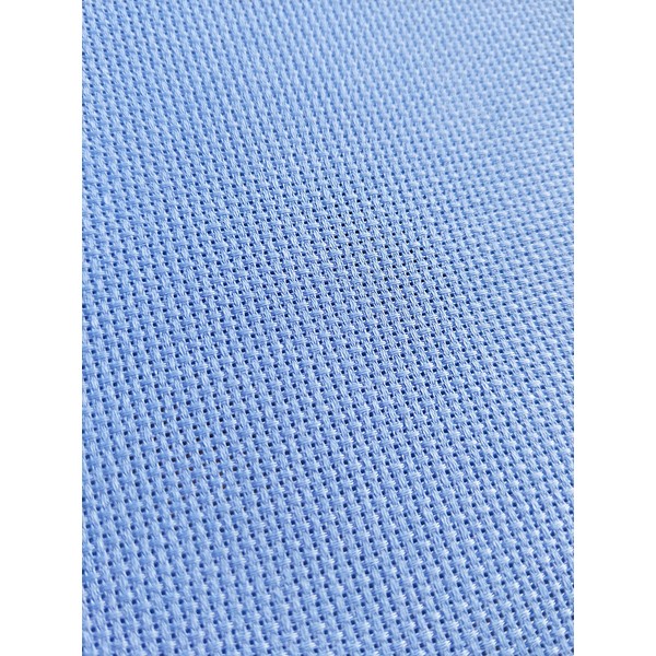 59"x 36" 14ct Light Blue Counted Cotton Aida Cloth Cross Stitch Faric