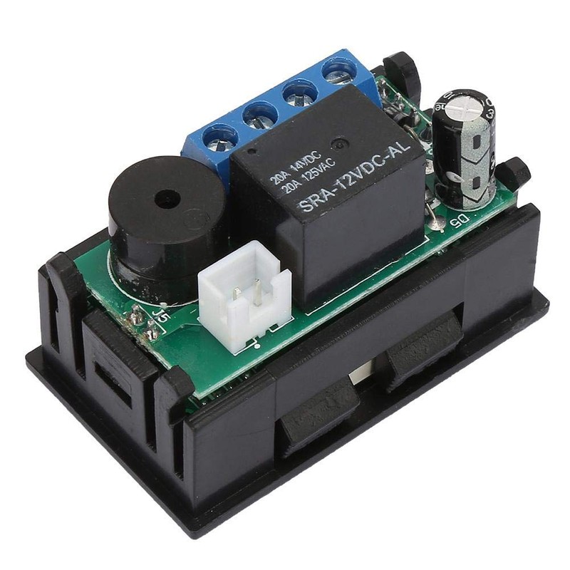 Jarchii Temperature Controller, DC12V 20A Relay Digital Display Microcomputer Thermostat