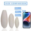 Jmxu's 3.5"-4" Cuttlebone for Birds Parakeets, Cuddle Bone with Metal