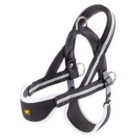 Ferplast Dog Harness ERGOCOMFORT NORDIC, Swedish dog Harness, Comfortable, Padded, Double Micro-adjustment Closure, Quick Release, Neck: 58 cm Chest: 67-82 cm