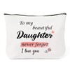 QONCV Cosmetic Bags, Best Daughter Gifts for Women Valentine Birthday