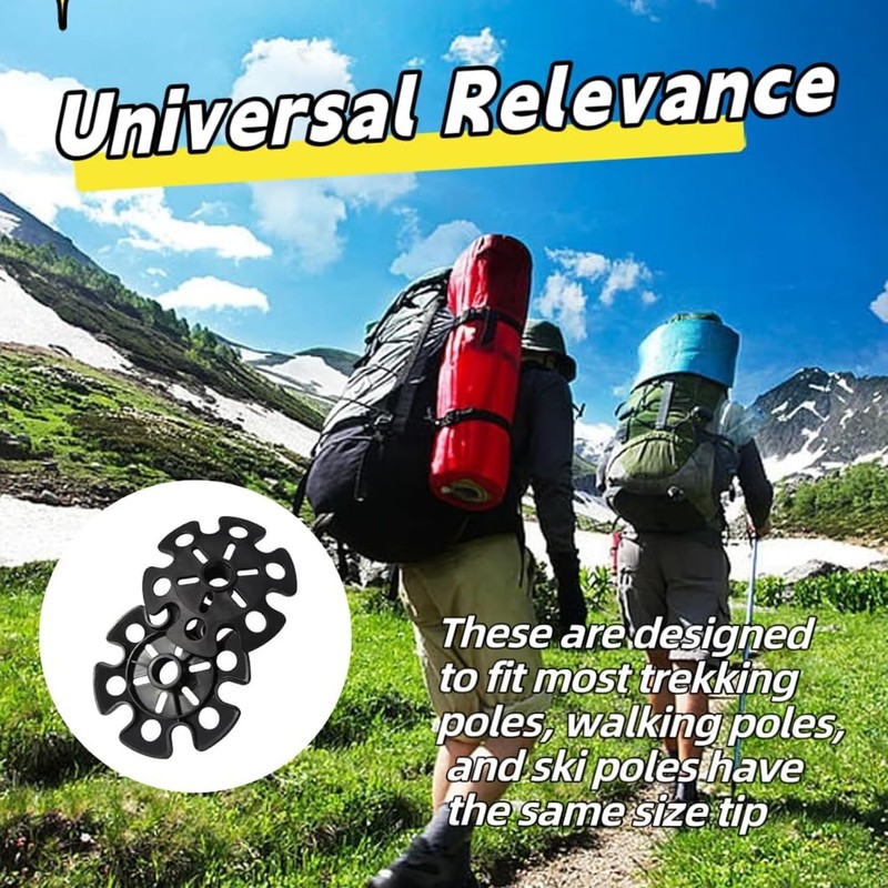 Aurorasports Snow Baskets for Trekking Poles & Ski Pole -