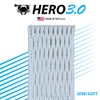 ECD Lacrosse Hero 3.0 Mesh - Semi Soft - White