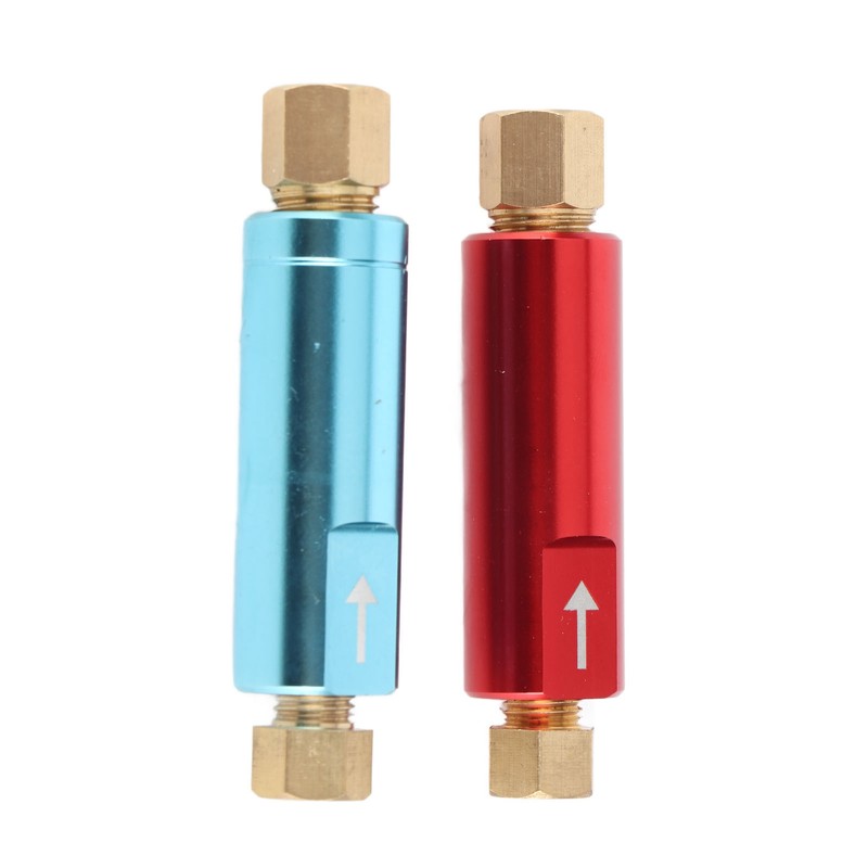 2pcs Residual Valve Metal Residual Brake Pressure Check Valve Universal