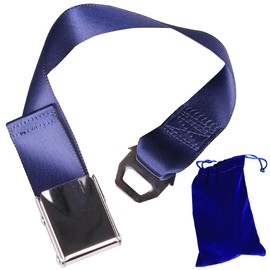 Idpoo Airplane Belt Extender for Southwest Airlines Newer Plane 737-800/737 MAX8 ONLY,Adjustable Length 7-25" Seatbelt Extension (Type E)