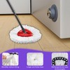 3Pcs Mop Replacement Heads Compatible for Vileda, Microfiber Swivel Mops
