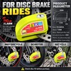 Motorcycle Disc Brake Alarm Lock for Theft Deterrence – 110dB