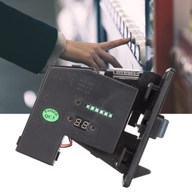 Máquina Tragamonedas con Aceptador de Monedas, Máquina que Funciona con Monedas de Múltiples Monedas para Dispositivos Electrónicos Máquinas de Juego Máquinas Expendedoras Teléfono que Funciona con Mo