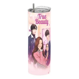 Termo Skinny Café 20 Oz K-drama True Beauty #28