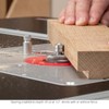 Ultra-Shear Rabbeting Router Bit 7-Piece Collar Set, USRBCS - for