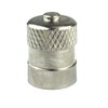 Haltec Pack of 100 Metal Dome Type Valve Caps with