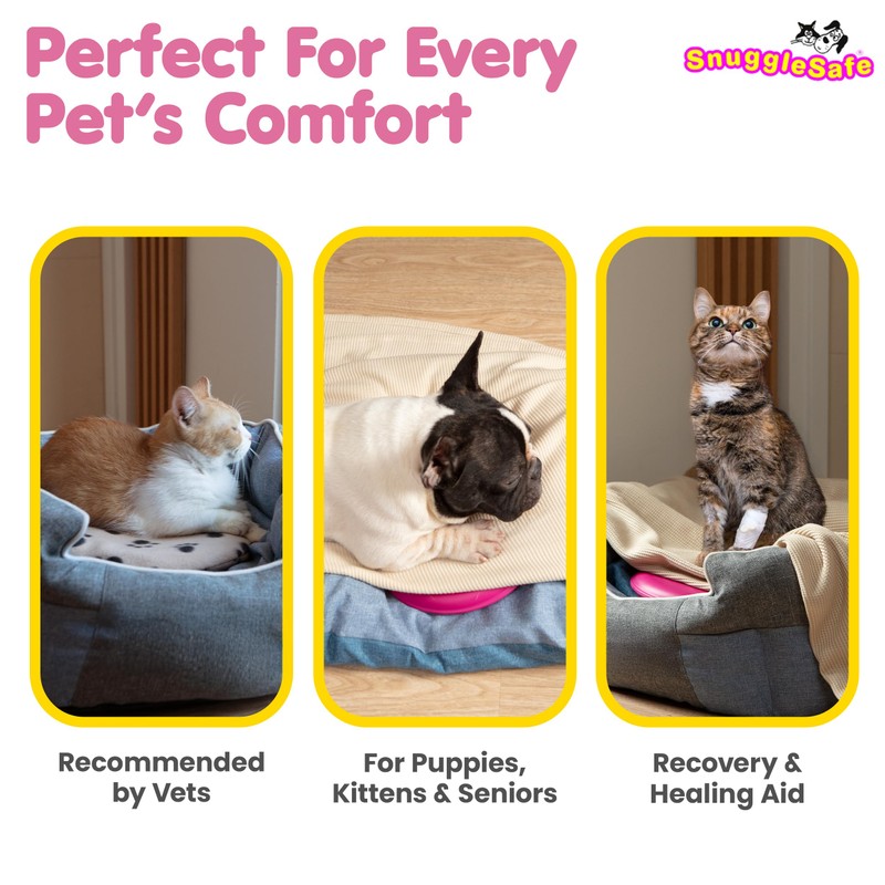 The 'Original' SnuggleSafe Microwave Heat Pad for Pets - Chew-Proof,