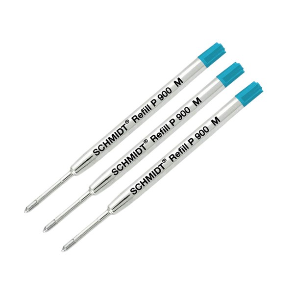 Schmidt P900 Parker Style Ballpoint Pen Refill, Medium Point, Pack