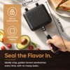 Sandwich Maker Panini Press Stovetop Double-Sided Home Camping