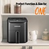 DEIME Air Fryer 3 Qt, Small Airfryer Digital Space Saving