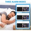 Digital Alarm Clock, LED Clock for Bedroom, Electronic Desktop Clock